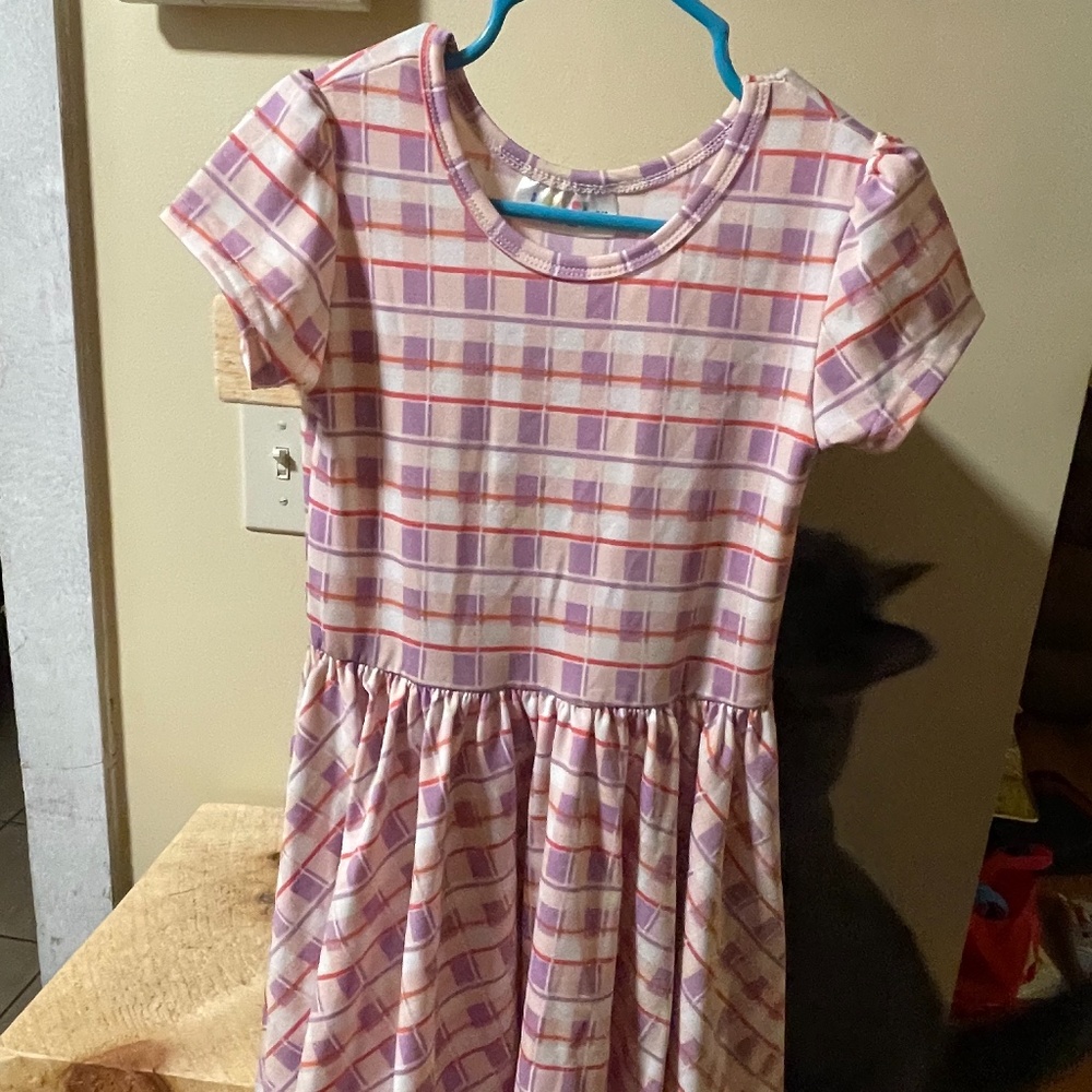 Dotdot Smile cap sleeve dress
